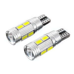 Super高輝度canbus 12v T10 5630 10smd小型車led電球オートバイledライセンスプレートライト - Product Image 1