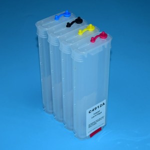 Boma. LTD 280ml Ciss Refill Hộp Mực cho HP Designjet 510 máy in cho hp82 hp510 Máy vẽ với tự động thiết lập lại permanet chip - Product Image 5