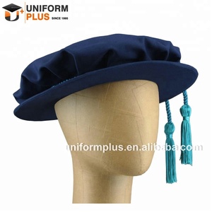 Yüksek kaliteli mezuniyet kaput, doktora doktora kaput kapağı, üniversite tudor Bonnet - Product Image 3