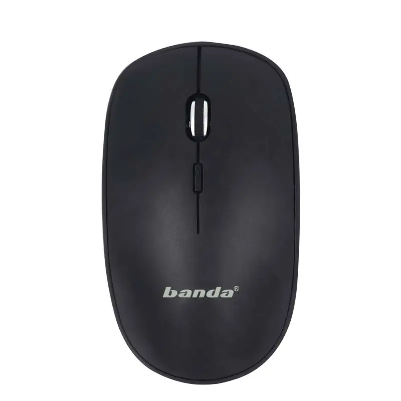 Banda OEM-ratón óptico 4D para ordenador de oficina, mouse inalámbrico para ordenador portátil y de escritorio