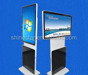 Da 55 pollici da solo con schermo girevole LED LCD di rete wifi segnaletica video loop monitor con rete WIFI 4G Android - Product Image 3