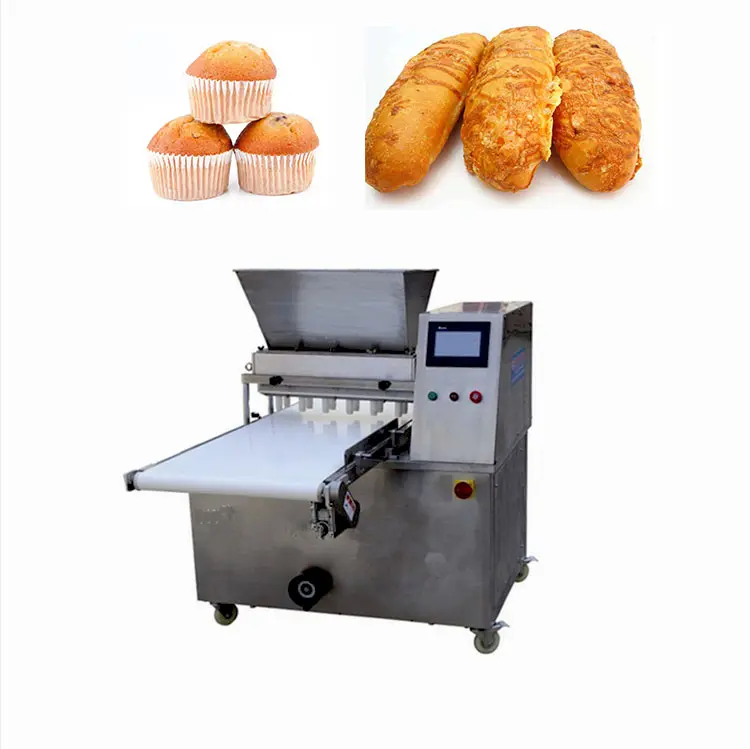 Bajo costo automática huevo pastel ex pan en forma de pasta máquina/magic castle cake máquina de moldeo