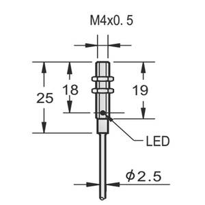小型標準円筒形NPN & PNP出力誘導近接センサースイッチ小型で便利 - Product Image 3