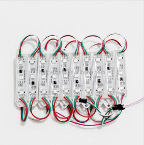 DC12V adressierbar WS2811 DMX 3LED IP67 Licht LED-Modul RGB LED Pixel Digital modul Lichterkette