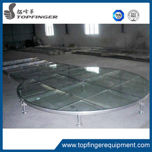 Giá Rẻ Giá Ngoài Trời Di Động Buổi Hòa Nhạc Đám Cưới Sàn Nhảy Trong Suốt <span class=keywords><strong>Plexiglass</strong></span> Kính Acrylic Giai Đoạn Nền Tảng Bơi Hồ Bơi - Product Image 5