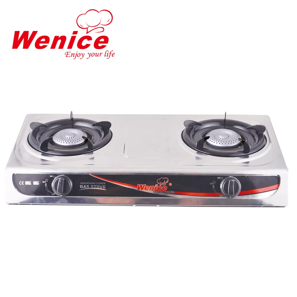 Wenice 2 bruciatore tavolo fornello a gas 7102