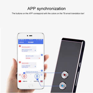 Sprach lern werkzeug T8 Instant Voice Language Translator Wireless Interpreter mit 96 Sprachen - Product Image 6