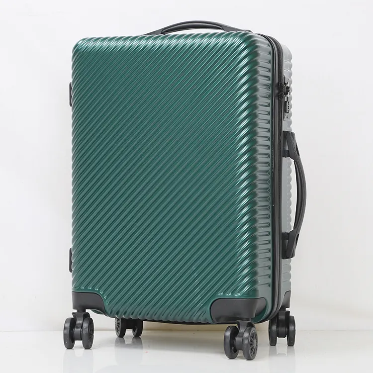 Seyahat masalı klasik moda 20/24/28 inç haddeleme bagaj Spinner seyahat bavul çocuk karton moda şifreli kilit