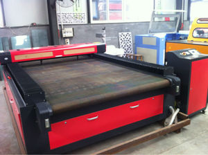 Máy ảnh CCD DDP cửa giá tre giấy cao su CO2 máy cắt laser 2500*900 mét fdc 2512 - Product Image 6