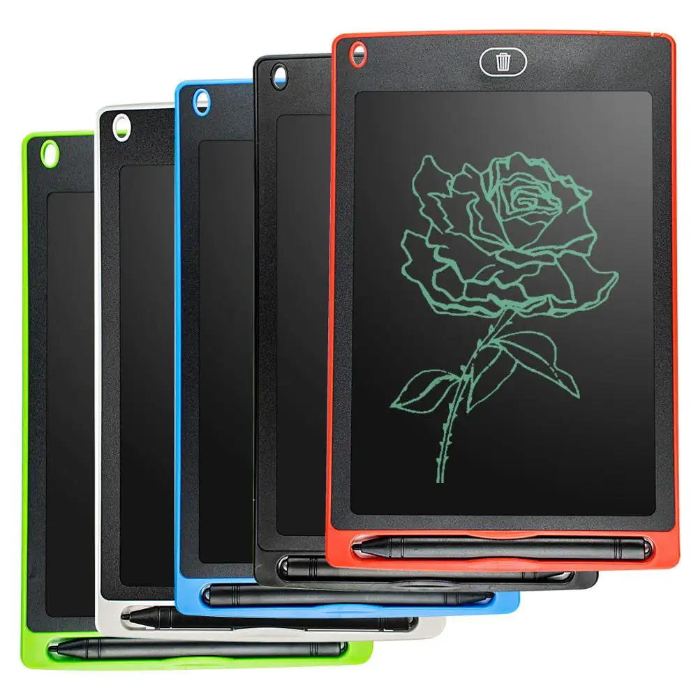 Magic-almohadilla de dibujo para niños, tableta Lcd de escritura con logotipo impreso, lápiz óptico de un solo Color
