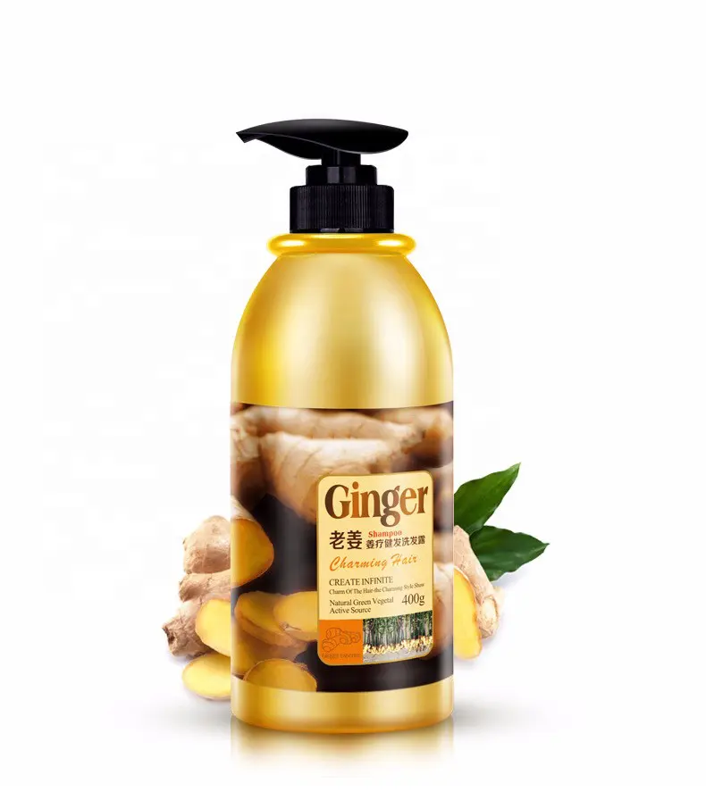 Fabricação de Gengibre shampoo Anti perda de Cabelo para o crescimento do cabelo com o melhor preço de atacado
