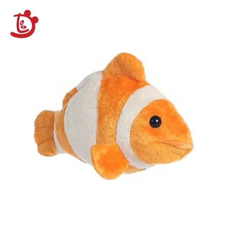 Dessin animé Animaux de Mer En Peluche Mignon Clown Poisson Jouet