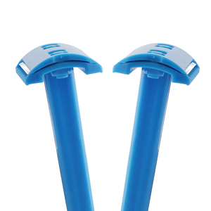 Double Edge Prep Razor Aço Inoxidável Lâmina Punho Plástico Descartável Hospital Medical Razor - Product Image 4