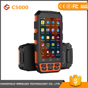 Fino acabamento excelente qualidade C5000 robusto ip65 andrioid 4g pda computador portátil