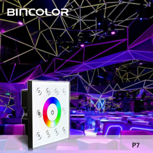 P7 настенная сенсорная панель светодиодный контроллер dmx 220 В светодиодный rgb контроллер dmx512 беспроводной rgb контроллер - Product Image 2