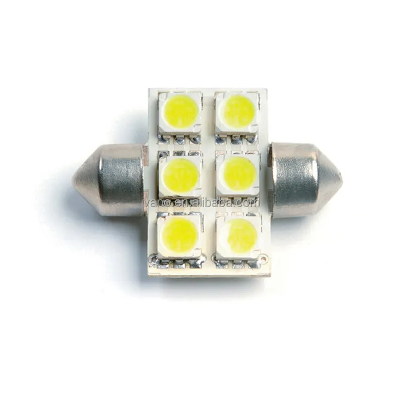 Led auto bombilla T11 SV8.5 del adorno del bulbo 28mm 36mm41mm