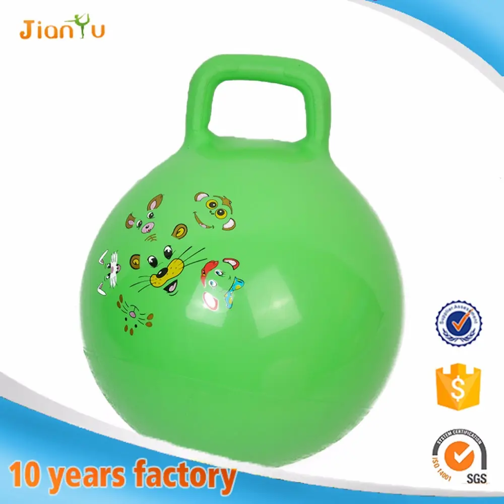 Высококачественный большой помпон для детей, надувной шар для тела, Круглый прыгающий мяч