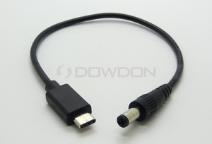 สายชาร์จ USB 3.1 Type C ตัวผู้เป็นตัวจ่ายไฟ DC 5.5X2.5mm,สำหรับ Apple MacBook ใหม่ - Product Image 6