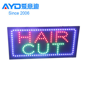 <strong>LED</strong> Acrylic Sign,<strong>LED</strong> Open Sign,Hair Cut <strong>LED</strong> Open Sign