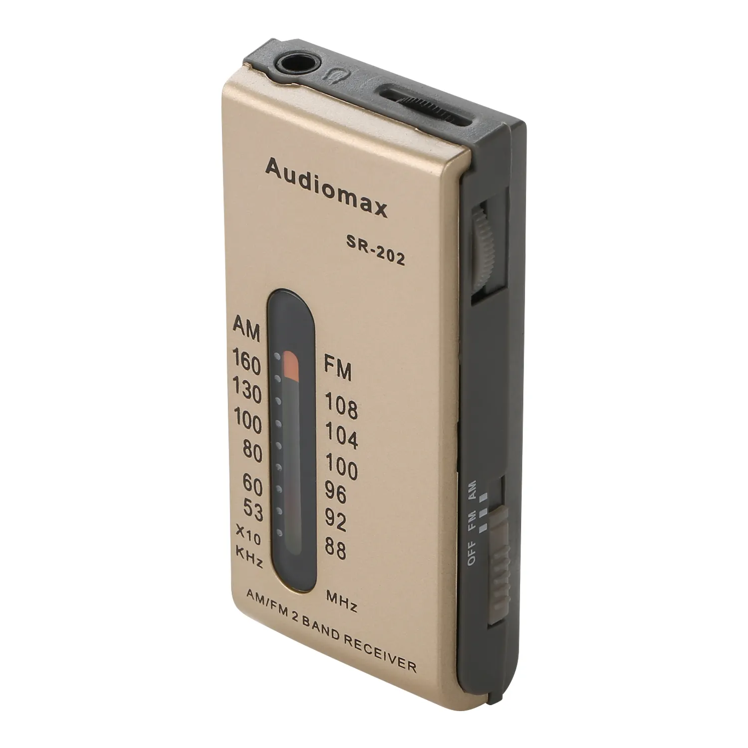 Высококачественный компактный карманный am fm-радиоприемник маленького размера с наушниками