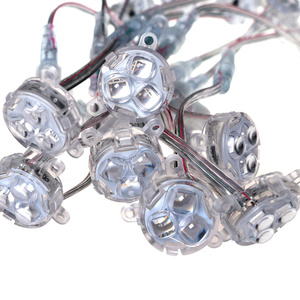 12 В постоянного тока inpuit 30 мм 3 светодиода SMD 5050 RGB светодиодный модуль Пиксельная Светодиодная лампа WS2811 1903 - Product Image 6
