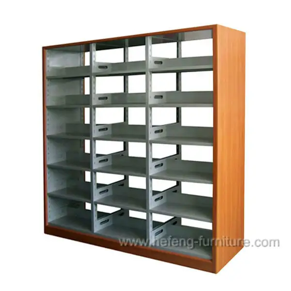 bibliotheek meubelen houten plaat rek plank moderne boekenplank ontwerp dubbelzijdig boekenrek