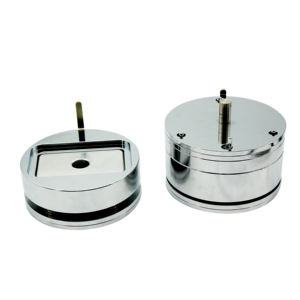 Rettangolo di 50x90 millimetri di alluminio del metallo distintivo che fa la macchina muffa - Product Image 2