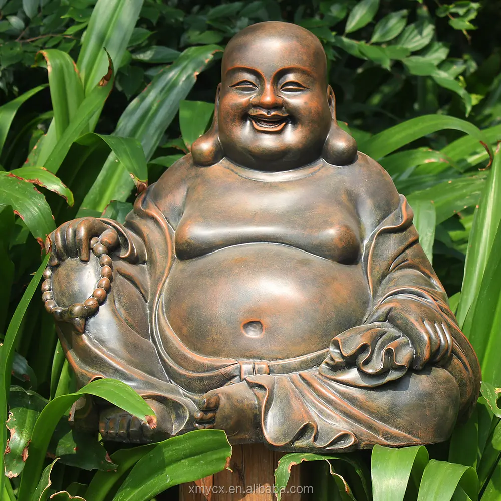 Fett laughing buddha statue für verkauf