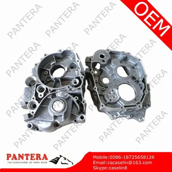 Piezas de motor de motocicleta CG150 cárter de aluminio para motores de motocicletas chinas