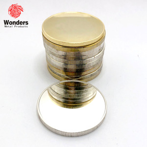 现货供应金银空白金属纪念币印刷及激光加工用 - Product Image 3