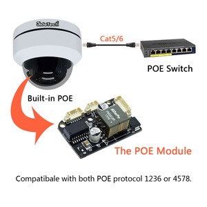 JideTech 5X Zoom 5MP PTZ kamera su geçirmez H.265 POE Mini güvenlik IP kamera açık 360 derece destek FTP & rt& RTMP - Product Image 5
