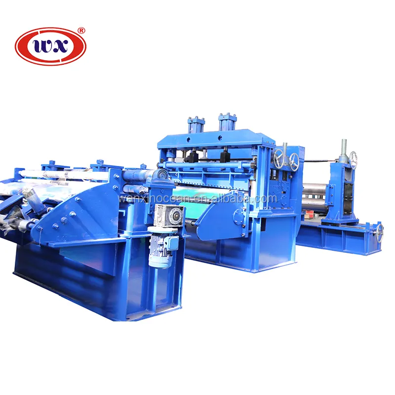 Chinese brand high precision Aluminum coil cross cutting equipment production line/steel shearing machine