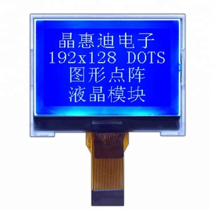 Màn Hình Mô-đun <span class=keywords><strong>Lcd</strong></span> Nhỏ 192X128 Với JHD192128-G06BTW-B Phân Cực Màu Xanh - Product Image 2