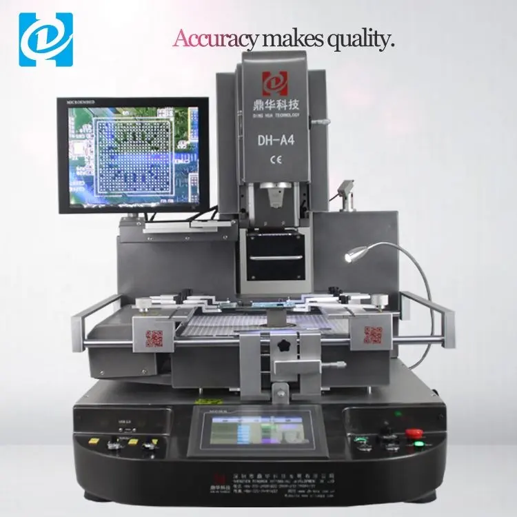 DH-A4 автоматический четырехцветный принтер для bga паяльная станция для SMD SMT пайки и распайки & bga