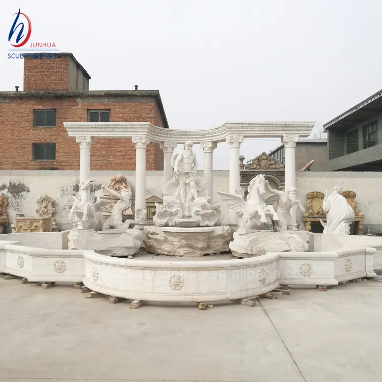 Fuente Grande de mármol para exteriores, Fontana Di TVI, a la venta