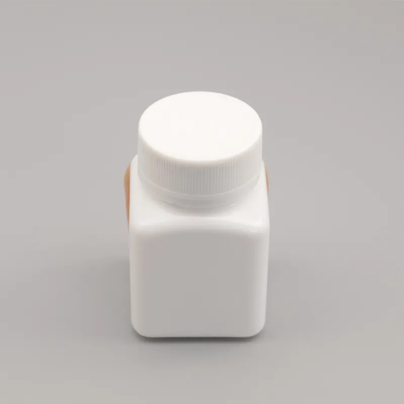 Botella de plástico cuadrada para medicina, 30ml, 30cc