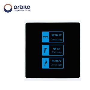 Orbita 迷你数字触摸屏开关，适用于房间状态显示的酒店房间
