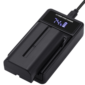 LCD Battery <strong>Charger</strong> for Sony Battery F550 F750 F970 - Product Image 3