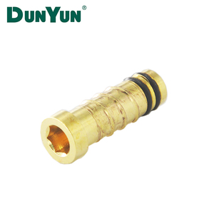 לחץ גבוה מותאם אישית נחושת פליז PEX-AL-PEX בורג אינסטלציה כובע סוף עם טיפול משטח חלק