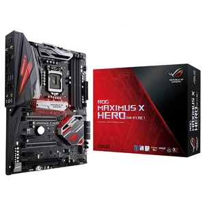 ASUS ROG MAXIMUS X HERO Motherboard Intel LGA1151 <strong>DDR4</strong> 4133MHz Gaming Motherboard with Aura Sync RGB LED - Product Image 1