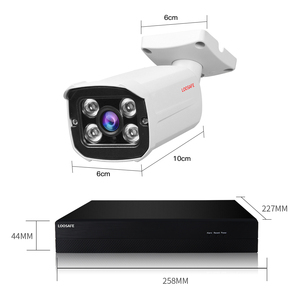 LOOSAFE-cámara ip poe de 16 canales, 5mp, fácil de instalar, p2p, cámaras ip, sistema de cámara de seguridad poe - Product Image 2