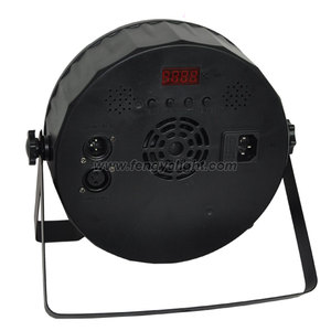 Profesyonel 54 ADET * 1 W LED Par Plastik Gövde Ile RGBW DMX 512 led par ışık - Product Image 5