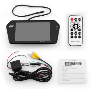 7&quot; TFT <strong>LCD</strong> Color 800*480 Car Monitor <strong>Screen</strong> with Remote Support 2CH <strong>Video</strong> <strong>Input</strong> MP5 USB SD Card for Rear View Camera - Product Image 5