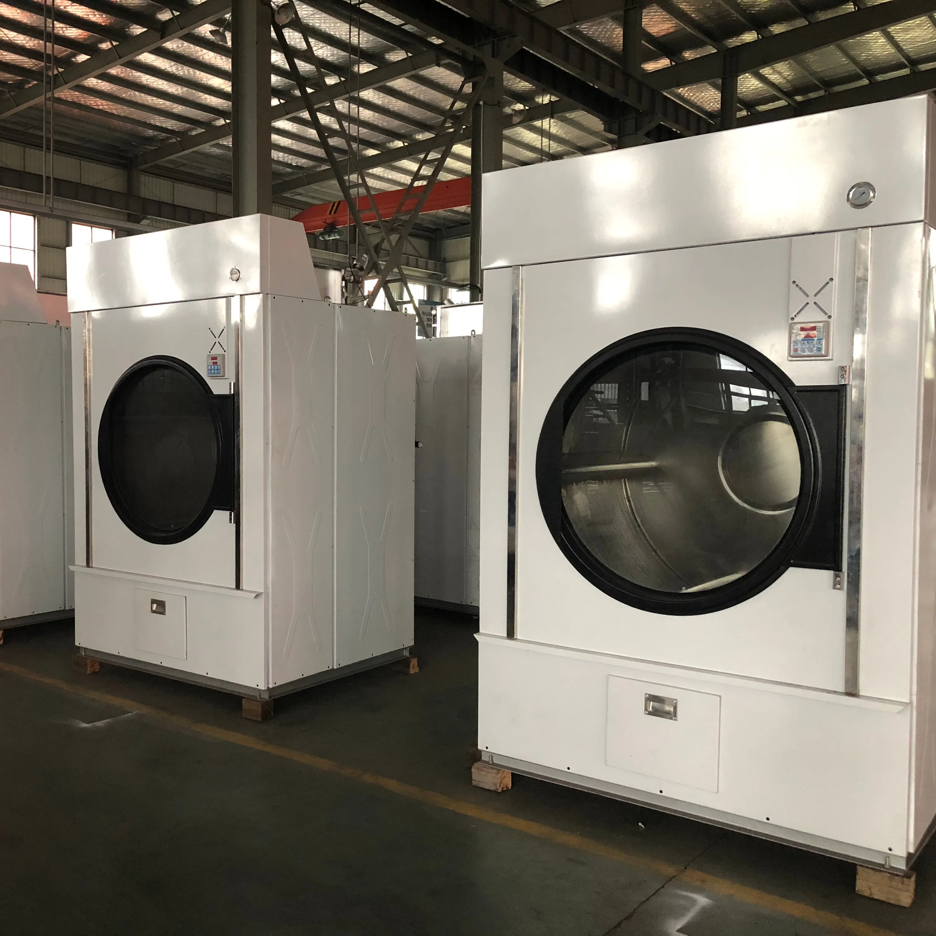 Çamaşır ekipmanları sanayi çamaşır kurutma makinesi 100 kg