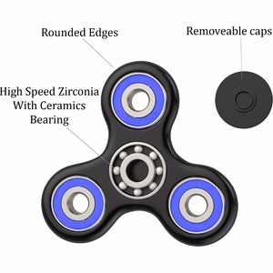2017 Nóng Bán Tri-Spinner Thần Tài Đồ Chơi Nhựa <span class=keywords><strong>EDC</strong></span> <span class=keywords><strong>HandSpinner</strong></span> Cho Tự Kỷ và ADHD - Product Image 2