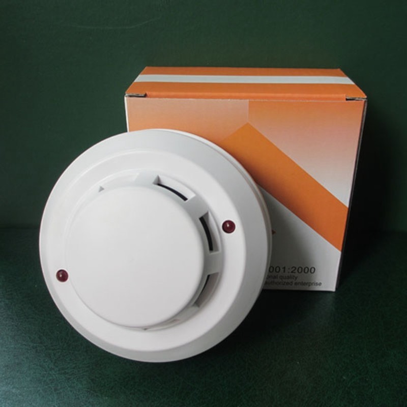 Intelligent home security alarm system indicator LED smoke detection alarm 4 wire 2 wire Smoke detector special fire products