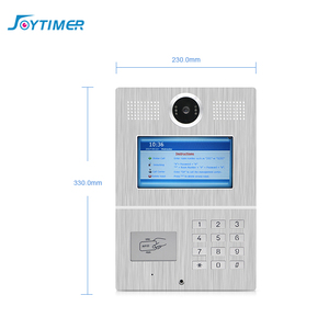 Casa intelligente TCP IP multi appartamenti di video citofono supporta serratura della porta e funziona con Smart phone - Product Image 3