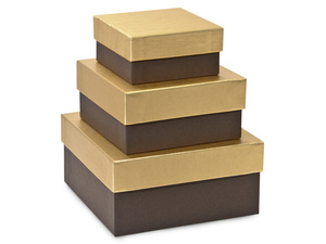 Caja de cartón de papel Extra grande de diferentes tamaños, conjunto de Cajas de Regalo anidadas con tapas - Product Image 2
