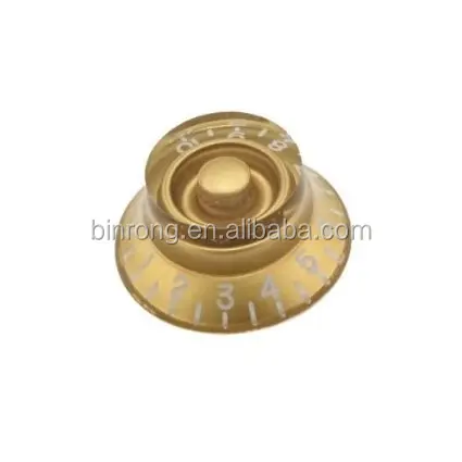Speed Control Knob For Electric Guitar Gold