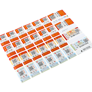 Código Qr personalizado de alta calidad, etiqueta de seguridad con código de barras a prueba de manipulaciones - Product Image 2